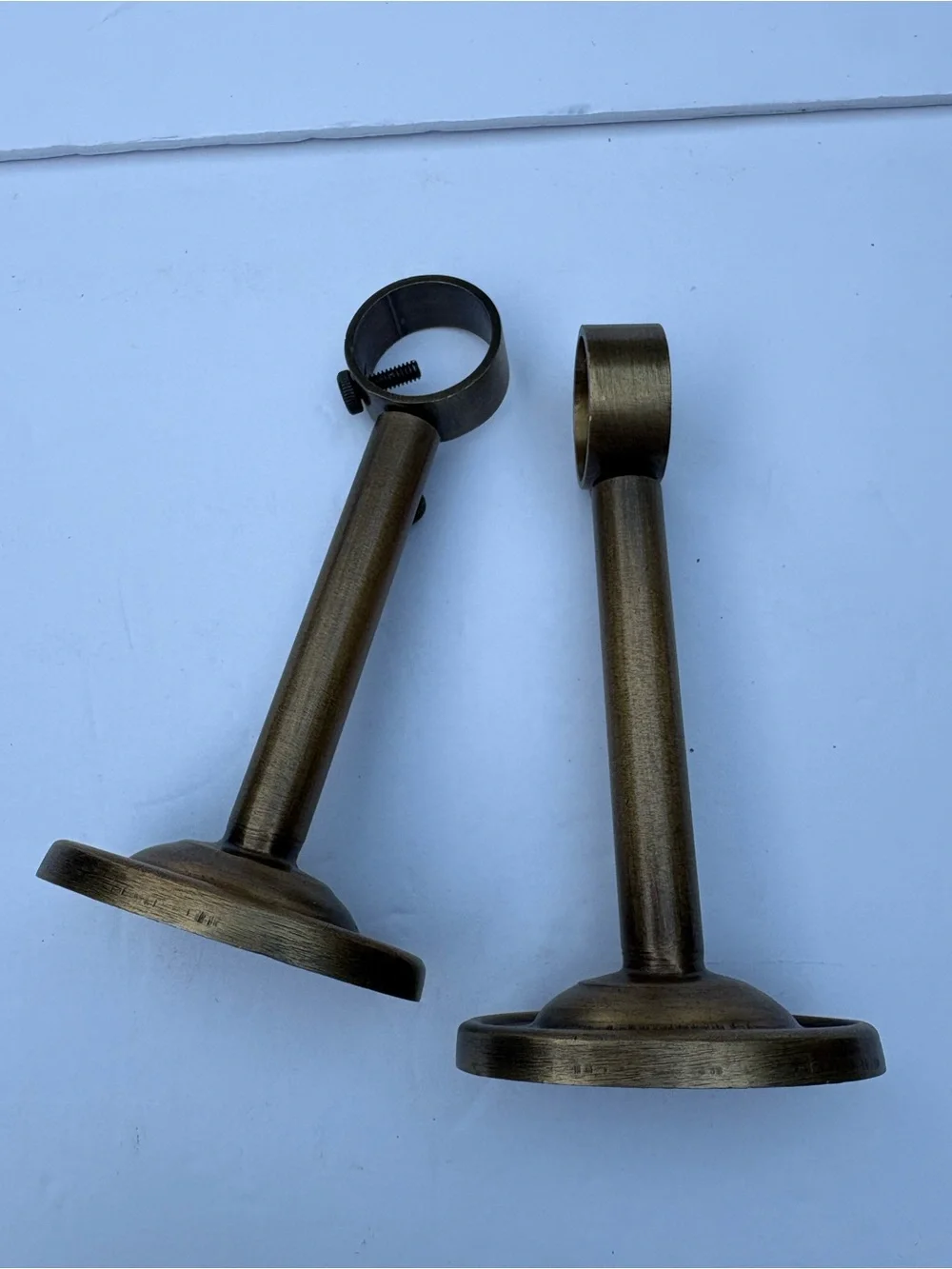 Set of 2 NWOT Anthropologie Smithery Curtain Rod Brackets